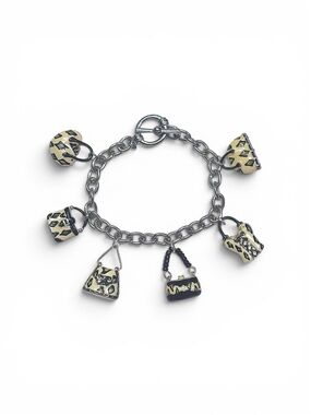 Custom purse charm bracelet 💗